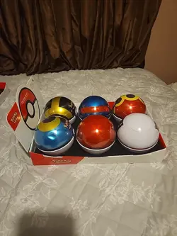 Display case (6 total sealed pokeballs) Pokemon PokeBall Sealed Tins E25 & D25 - Image 2
