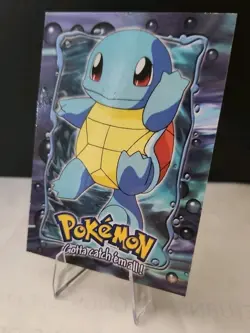 Pokemon Squirtle Stage 1 E7/12 Topps First Movie Near Mint - Image 1