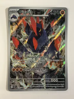 Pokemon TCG White Flare IR Gigalith 129/086 Near Mint - Image 1