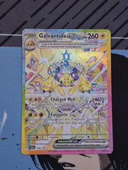 Pokemon TCG Galvantula ex 168/142 Special Illustration Rare Stellar Crown NM - Image 1