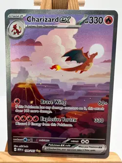 Pokemon TCG - S&V 151 - 199/165 Charizard ex - Special Illustration Rare - NM/M - Image 1