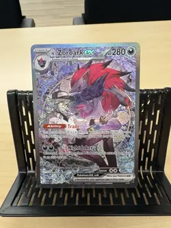 Pokemon TCG Ascended Heroes N's Zoroark EX Special Illustration Rare 💎🔥Clean - Image 1