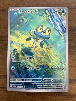 Pokemon TCG Chaos Rising Froakie 88/86 Full Art English Holo - Image 1