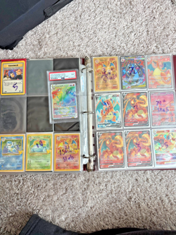 Pokemon TCG Binder Collection Mix from old schools, 1st editions, Charizards - Image 1