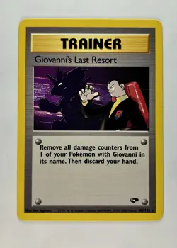 Giovanni's Last Resort 2000 Pokemon Gym Challenge Unlimited Rare #103/132 * NM - Image 1