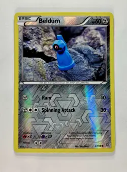 Beldum 2015 Pokemon XY Ancient Origins Reverse Holo #47/98 * Near Mint - Image 1