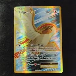 Full Art PIDGEOT EX Ultra Rare 2016 Pokemon XY Evolutions 104/108 - Image 1