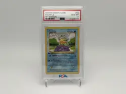 Vintage Pokemon 1st Edition Squirtle 63 / 102 Base Set English PSA 10 - Image 1