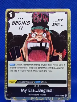 My Era...Begins!! OP09-096 R | PRB -The Best- Vol.2 | One Piece TCG | English - Image 1