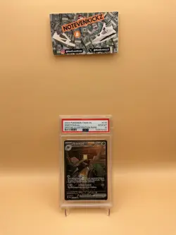 2024 Pokemon TWM EN 210 Sinistcha Ex Special Illustration Rare PSA 10 MINT - Image 2