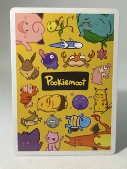 POOKIEMOOT HOCUSPOCUS (Alakazam ) #0065 - FAN ART POKEMON CARDS - Image 2