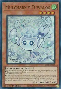 Yugioh! Mulcharmy Fuwalos RA04-EN050 Ultra Rare 1st Edition - Image 1