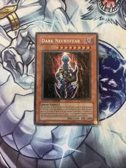 (MC1) Yugioh Dark Necrofear MC1-EN005 Secret Rare Master Collection 1 LP/MP - Image 1