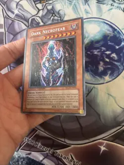 (MC1) Yugioh Dark Necrofear MC1-EN005 Secret Rare Master Collection 1 LP/MP - Image 2