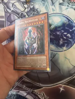 (MC1) Yugioh Dark Necrofear MC1-EN005 Secret Rare Master Collection 1 LP/MP - Image 3