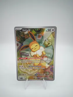 Pokemon TCG Eevee Black Start Promo- Prismatic Evolutions, Near Mint - Image 1