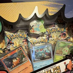 Pokemon TCG Mega Evolution Ascended Heroes First Partners Deluxe Pin Box Promo - Image 3