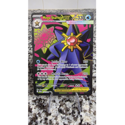 The Pokemon Company Mega Starmie EX Ultra Rare Holo Perfect Order 102/088 - Image 1