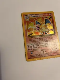 Pokemon TCG Charizard Base Set 4/102 Holo Holo Rare - Image 4