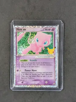 Mew ex 88/92 EX Legend Maker Holo Rare 90 HP Psychic Pokemon TCG 2006 EN - Image 1