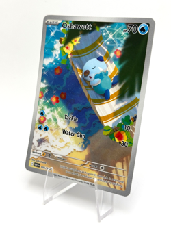 Pokemon Oshawott Illustration Rare White Flare 105/086 - Image 2