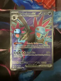 Pokemon Hydreigon EX 161/086 SV: White Flare Ultra Rare Holo Stage 2 330 HP - Image 1