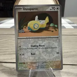 Dunsparce 120/159 SV09: Journey Together Common Reverse Holo Pokemon TCG - Image 1