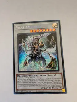 Yugioh! Visas Amritara - MP24-EN098 - Prismatic Secret Rare - 1st Edition Near M - Image 1