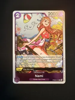 Nami Rare PRB02-012 Premium Booster English Foil Vol. 2 One Piece TCG - Image 1