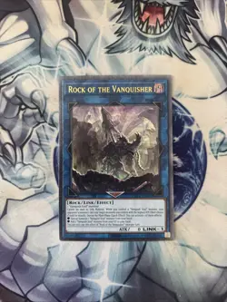 Yugioh Rock of the Vanquisher OP24-EN002 Ultimate Rare VLP - Image 1