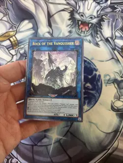 Yugioh Rock of the Vanquisher OP24-EN002 Ultimate Rare VLP - Image 2