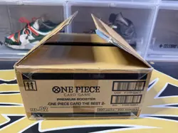 One Piece PRB-02 The Best Vol 2 Premium English Booster Display Case *EMPTY* - Image 1