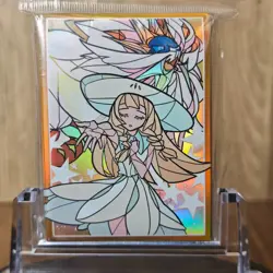 60PCS Trading Card Pokemon TCG Lilie Card Sleeves 67X92mm Standard Size - Image 1