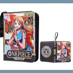 Card Book Holder Binder Album One Piece Nami 4-pockets 400 Trading TCG Card Case - Image 1