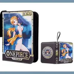 Card Book Holder Binder Album One Piece Nami 4-pockets 400 Trading TCG Card Case - Image 2