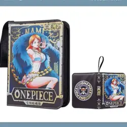 Card Book Holder Binder Album One Piece Nami 4-pockets 400 Trading TCG Card Case - Image 3