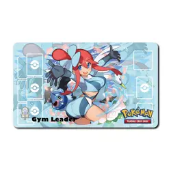 Pokemon Card Mat Card Game Anime Game Mat PTCG Wind Dew - Image 1