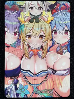 🔥 13 Genshin Impact Goddess Story Anime Waifu Card ACG Puzzle - Image 4