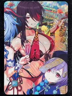 🔥 13 Genshin Impact Goddess Story Anime Waifu Card ACG Puzzle - Image 5