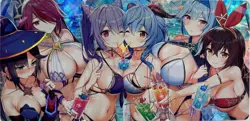 🔥 14 Genshin Impact Goddess Story Anime Waifu Card ACG Puzzle - Image 1