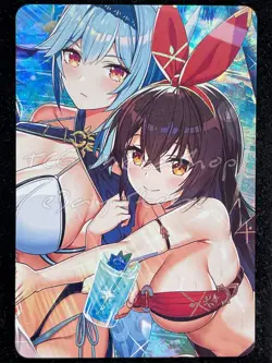 🔥 14 Genshin Impact Goddess Story Anime Waifu Card ACG Puzzle - Image 5
