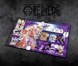 Monkey D. Luffy Gear 5 One Piece Playmat With Zones TCG Card Game Play Mat _an51 - Image 1