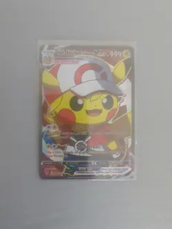 Pikachu X Ash Ketchum - Pokemon Cosplay Card Holo - Image 1