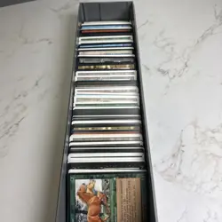 Magic the Gathering Cards MTG 1995 Unsorted 375 W/ Long Super Box Storage - Image 4