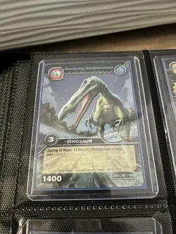 Dinosaur King Dkta Card Pouncing Suchomimus - Image 1