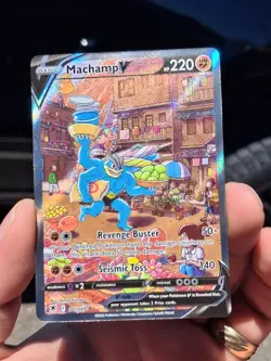 Machamp V Alternate Full Art Holo Card 172/189 Mint Condition Astral Radiance - Image 1