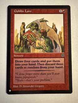 Goblin Lore The List Reprints Regular X1 NM - Image 1