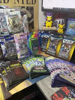 Yugioh Sealed Box & Pack Collection🔥 70 Plus Packs✨kaiba, Joey, Yugi TCG Lot - Image 4
