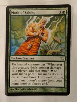 Mark of Sakiko - Betrayers of Kamigawa - Magic the Gathering MTG - Image 1
