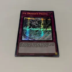 YuGiOh! Ice Dragonâ€™s Prison - Prismatic Secret Rare 1st Edition NM -MP21-EN155 - Image 1